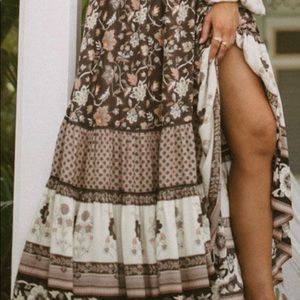Spell & the Gypsy portobello road maxi skirt-NWT